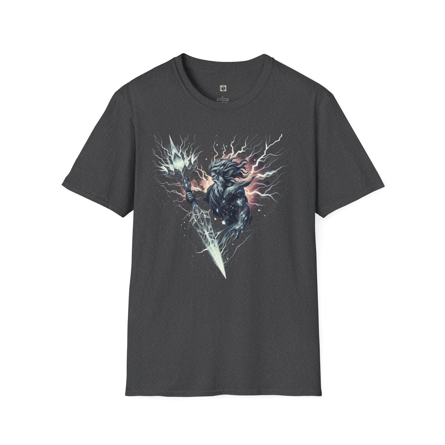 Unisex Softstyle T-Shirt  Zeus Graphic Design