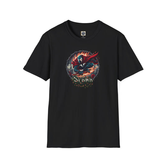 Unisex Softstyle T-Shirt Spawn Graphic Design