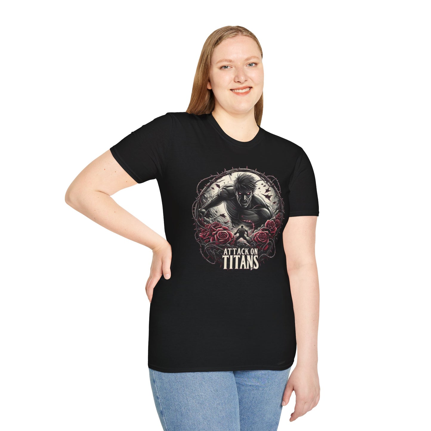 Unisex Softstyle T-Shirt Attack On Titan