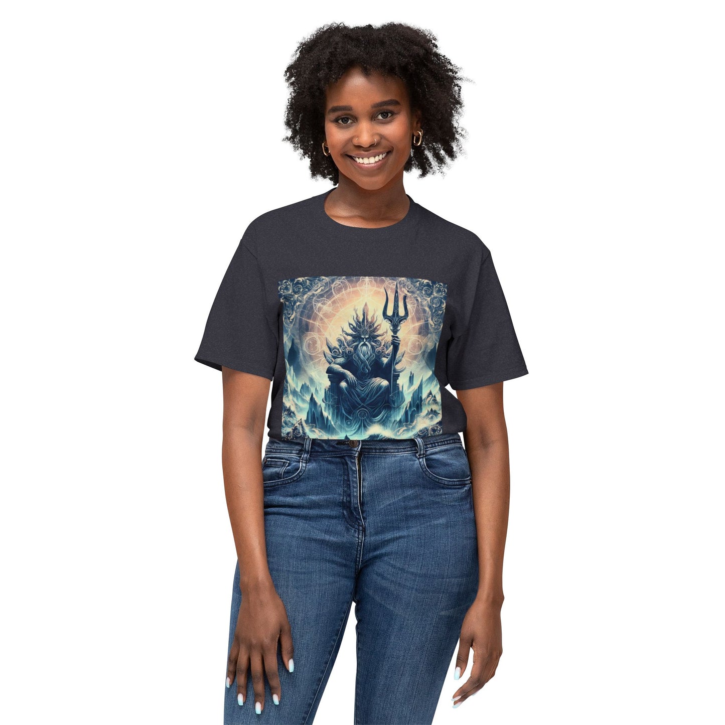 Unisex HD Cotton™Poseidon Grapihc Design  T-shirt