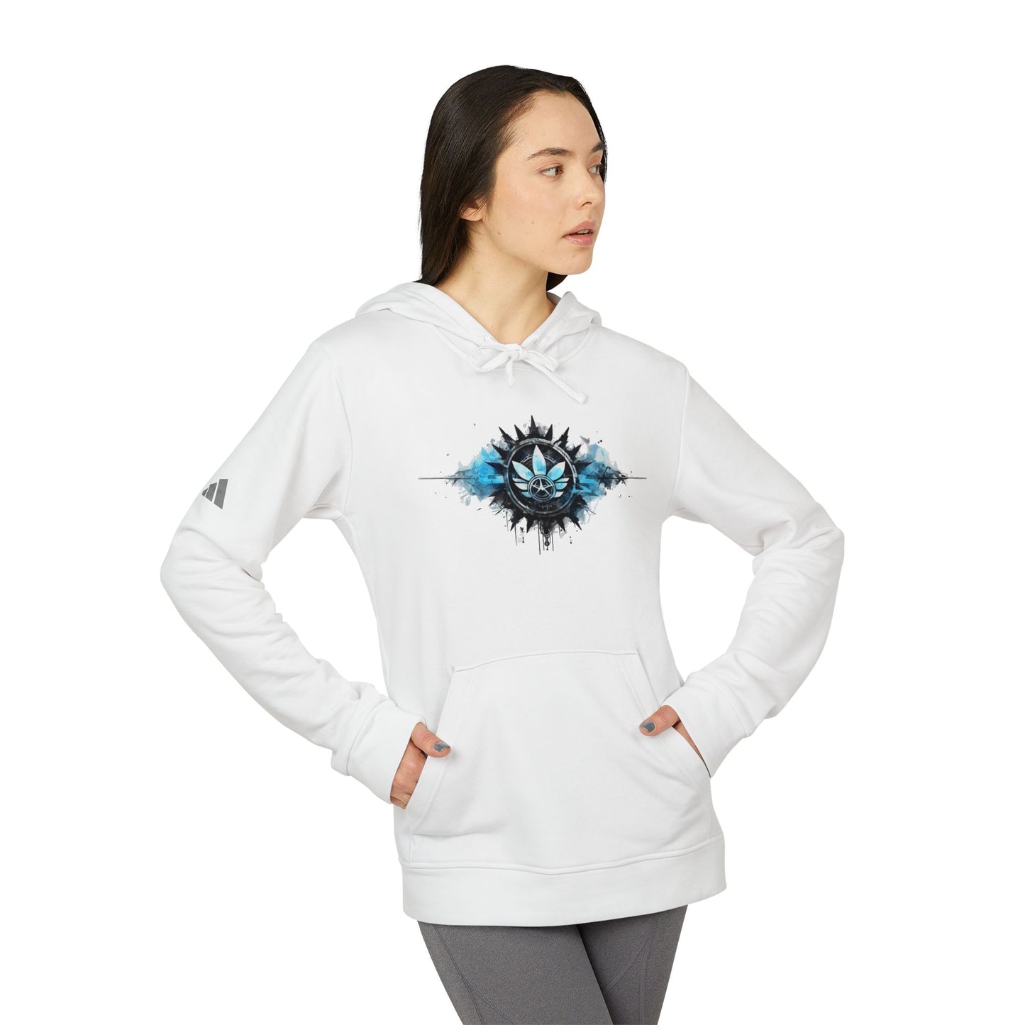 Adidas® Unisex Fleece Hoodie, The Ultimate Blend of Comfort and Style Dream Catcher Steampunk Graphic Design