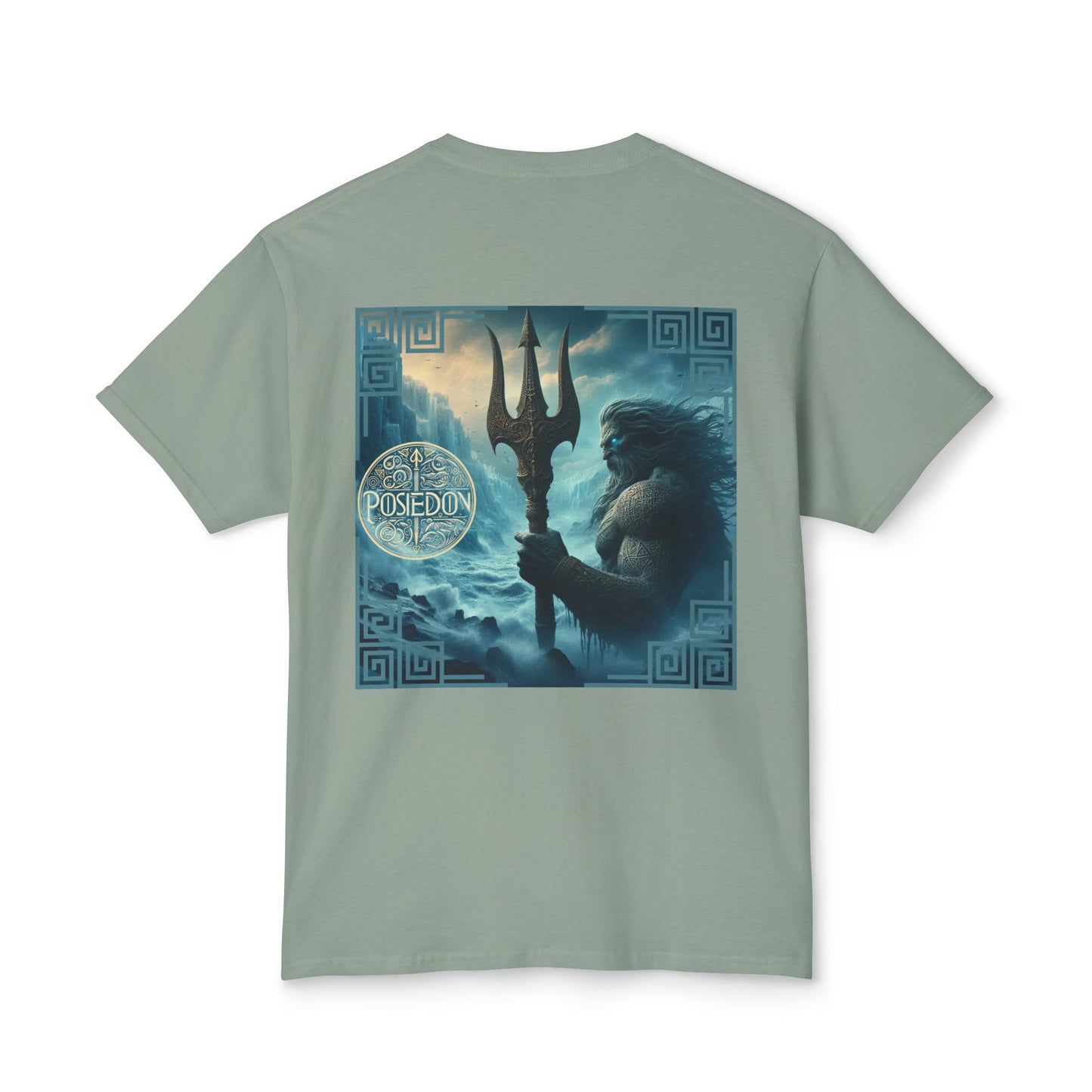 Unisex HD Cotton™ T-shirt Poseidon Graphic Design