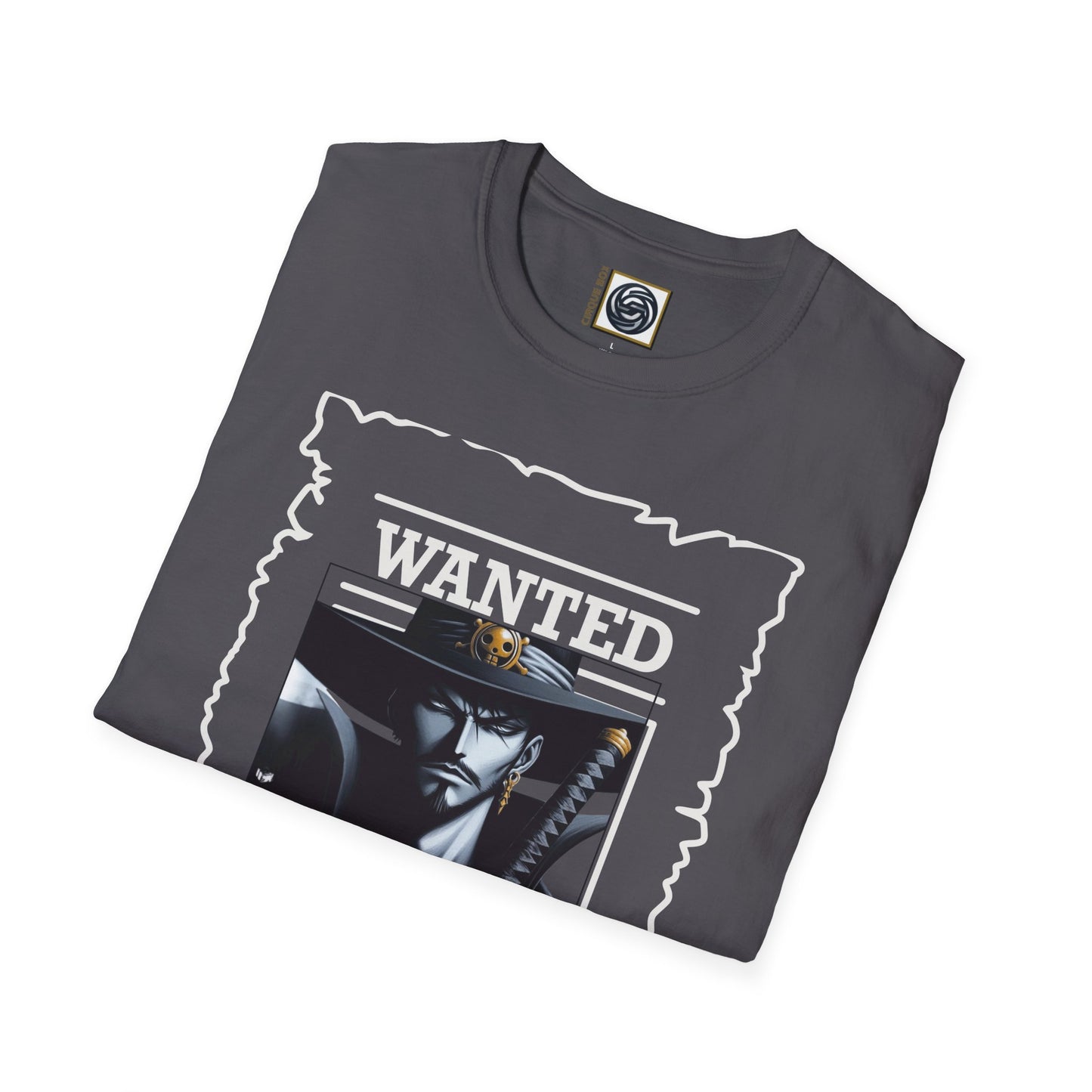 Unisex Softstyle /wanted Graphic Design T-Shirt