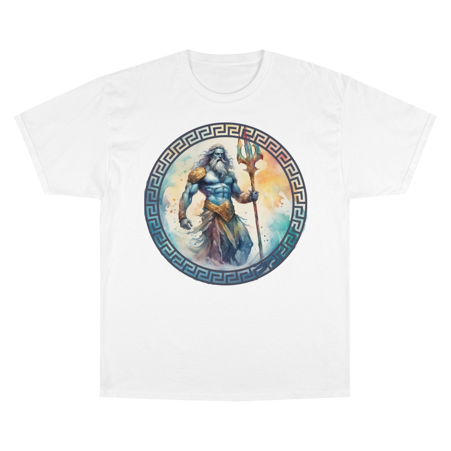 Champion T-Shirt Poseidon Graphic Design