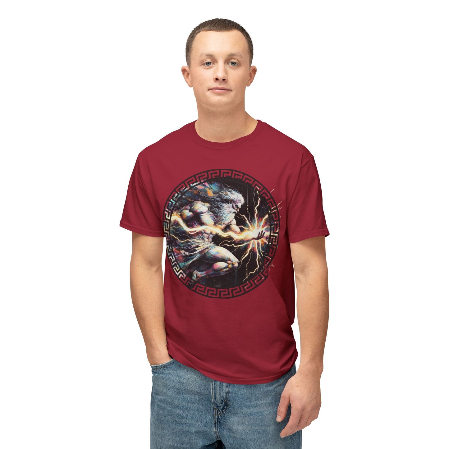 Unisex HD Cotton™ T-shirt Zeus Graphic Design