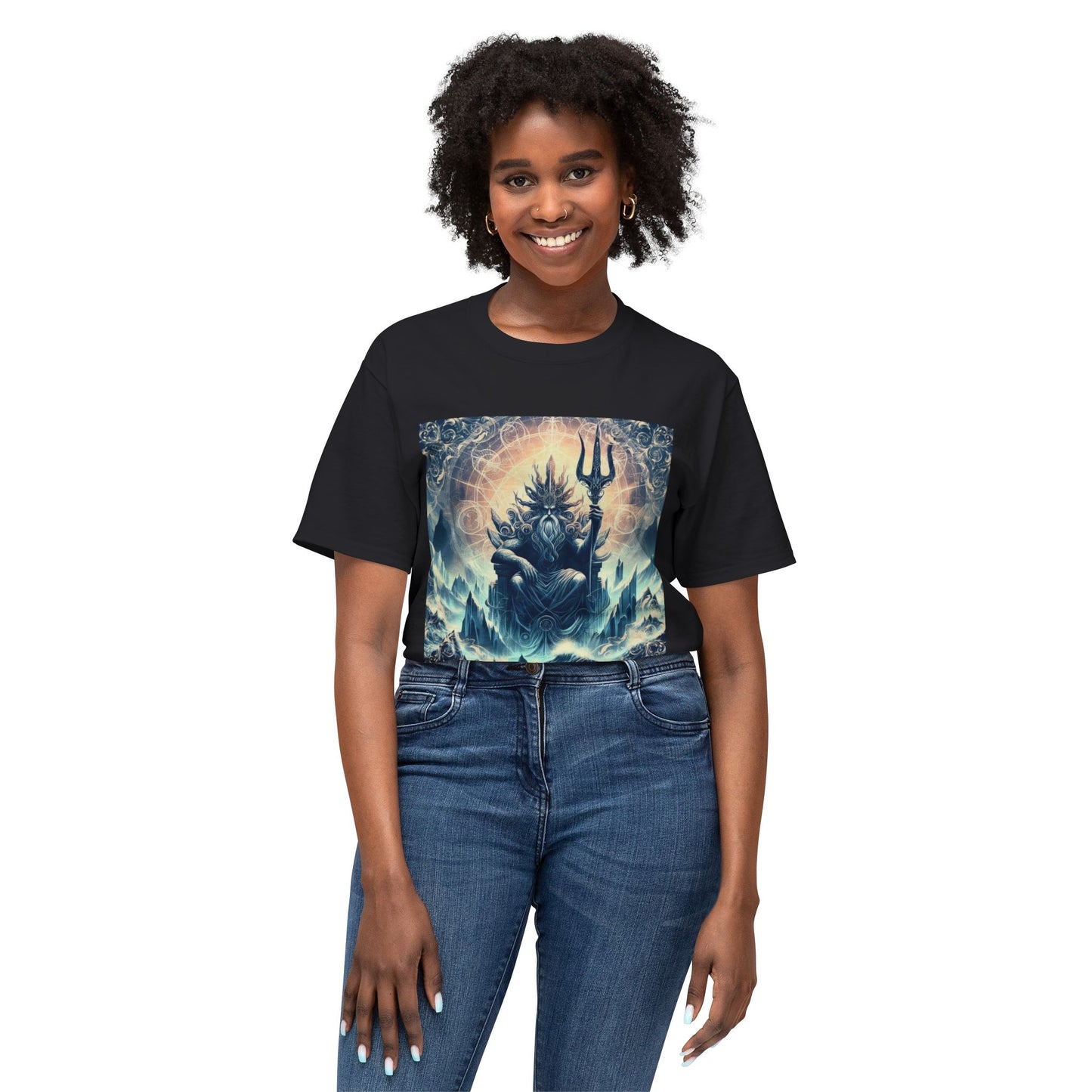 Unisex HD Cotton™Poseidon Grapihc Design  T-shirt