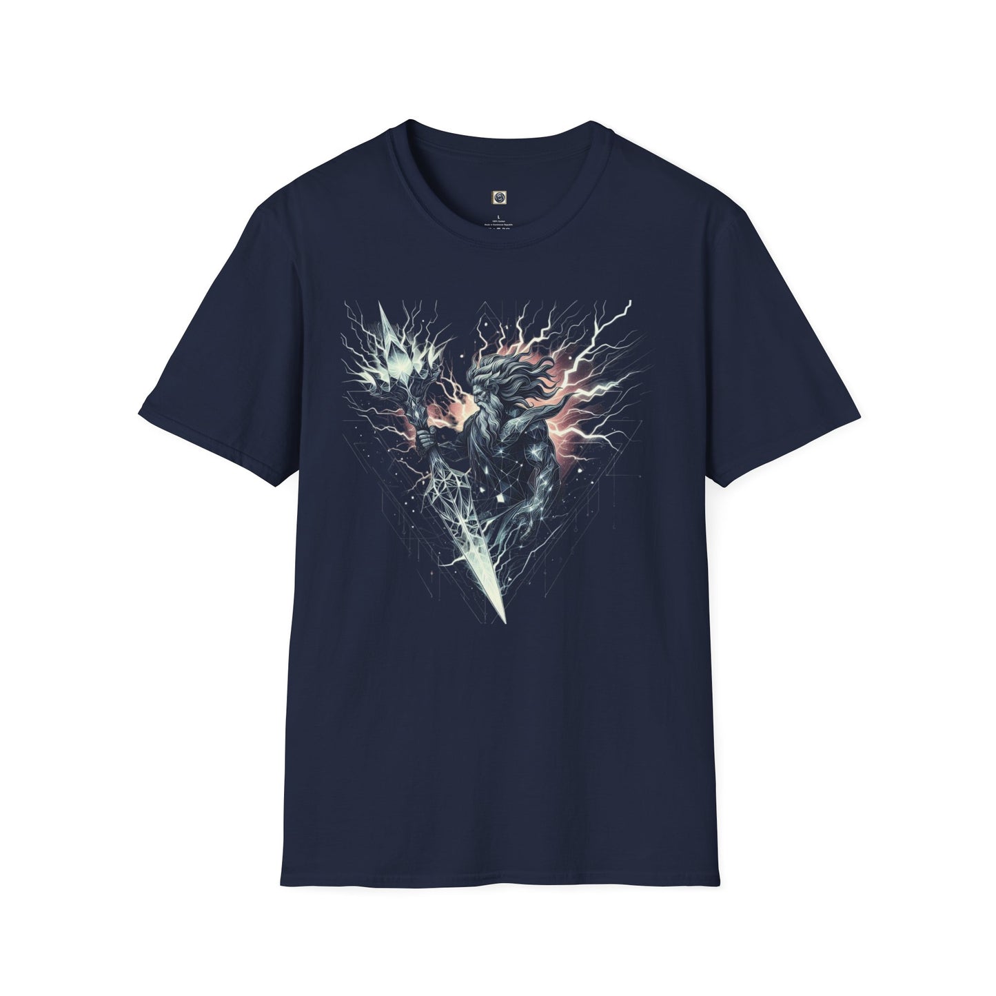 Unisex Softstyle T-Shirt  Zeus Graphic Design