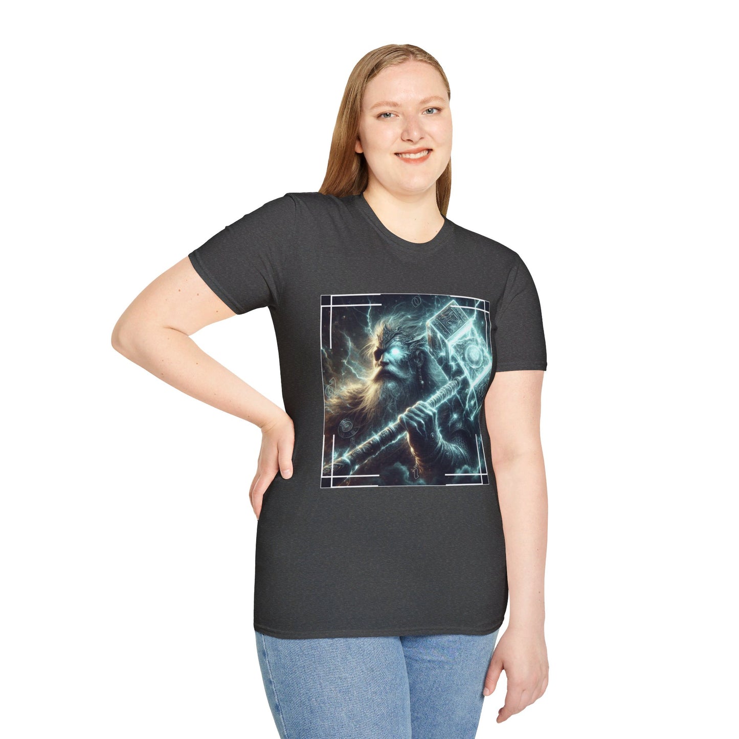 Unisex Softstyle T-Shirt Graphic Design Odin