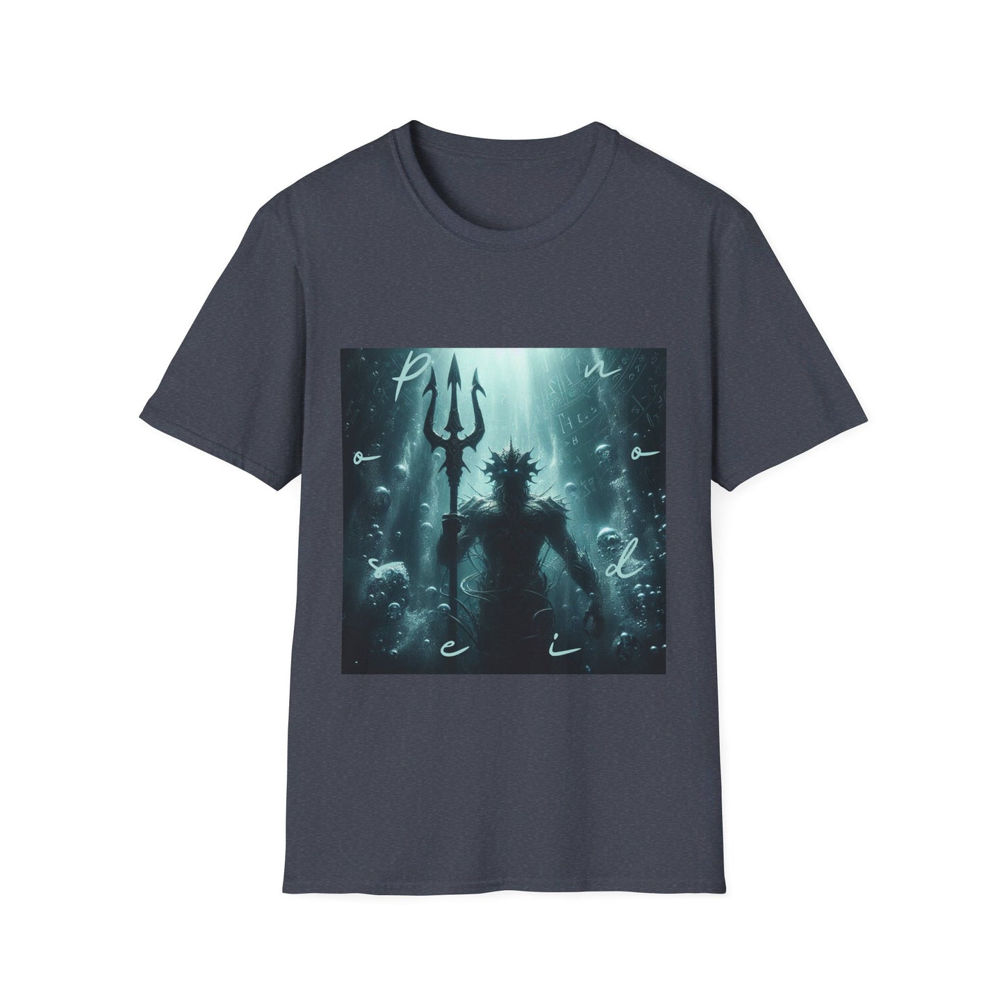 Unisex Softstyle T-Shirt Poseidon Graphic Design