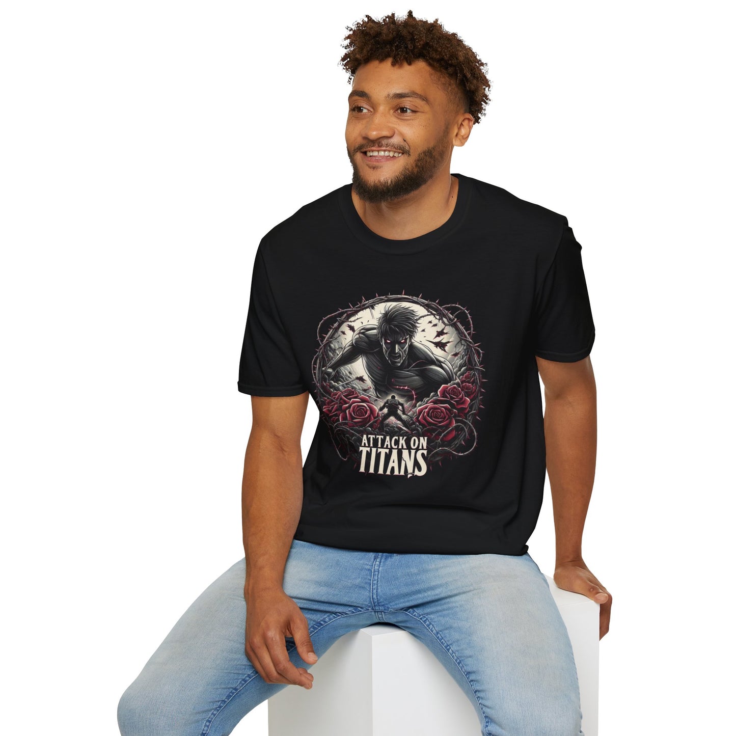 Unisex Softstyle T-Shirt Attack On Titan