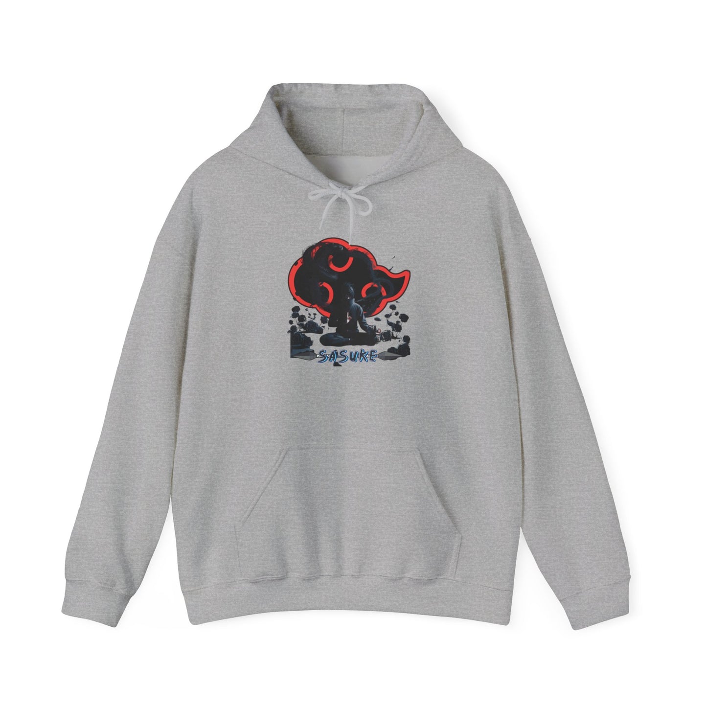 Unisex Heavy Blend™ Hooded Sweatshirt Sasuke Graphic Design