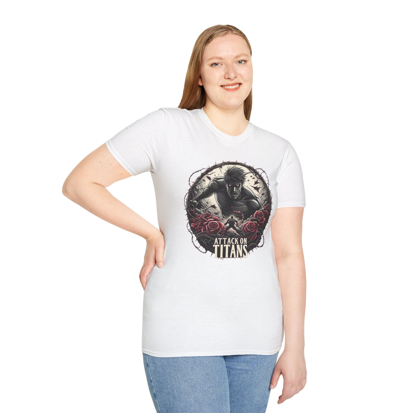 Unisex Softstyle T-Shirt Attack On Titan