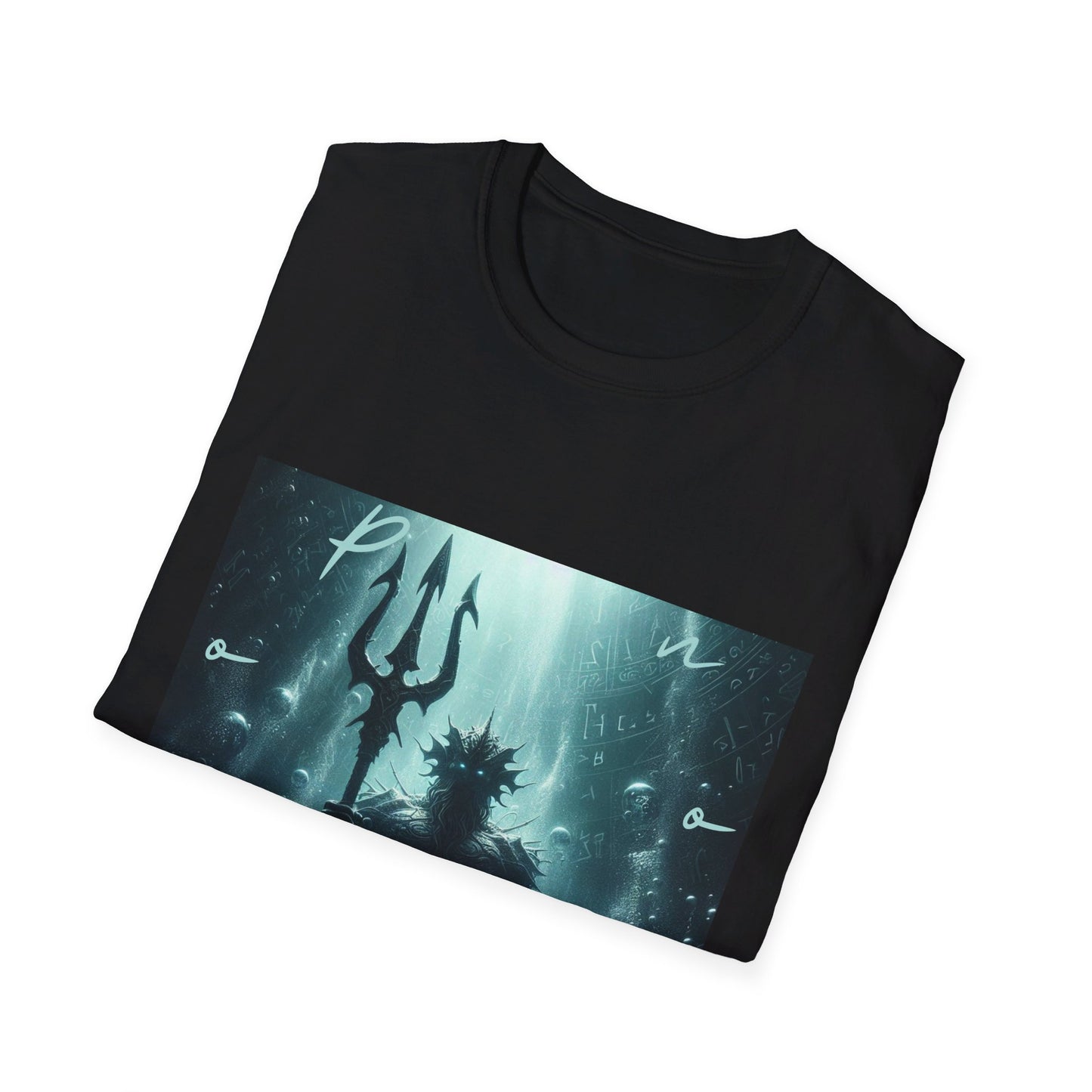 Unisex Softstyle T-Shirt Poseidon Graphic Design