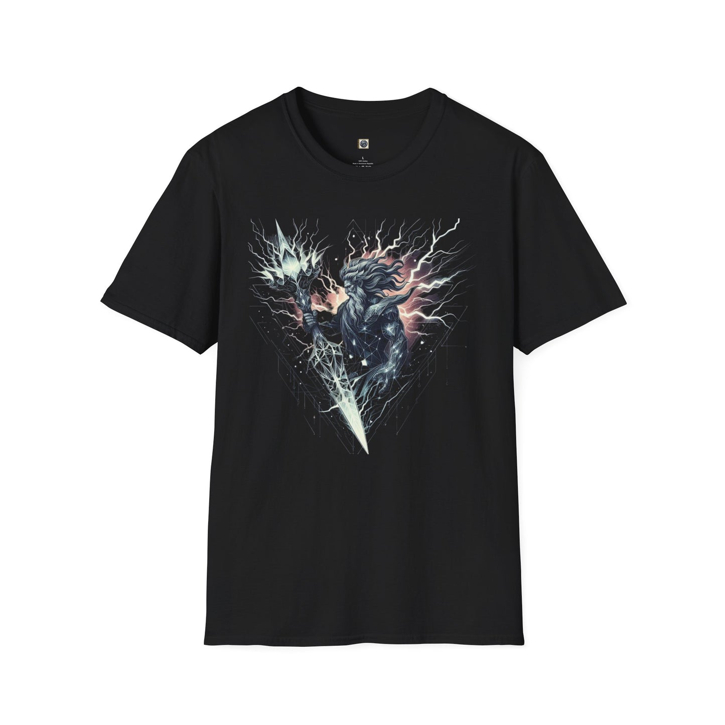 Unisex Softstyle T-Shirt  Zeus Graphic Design