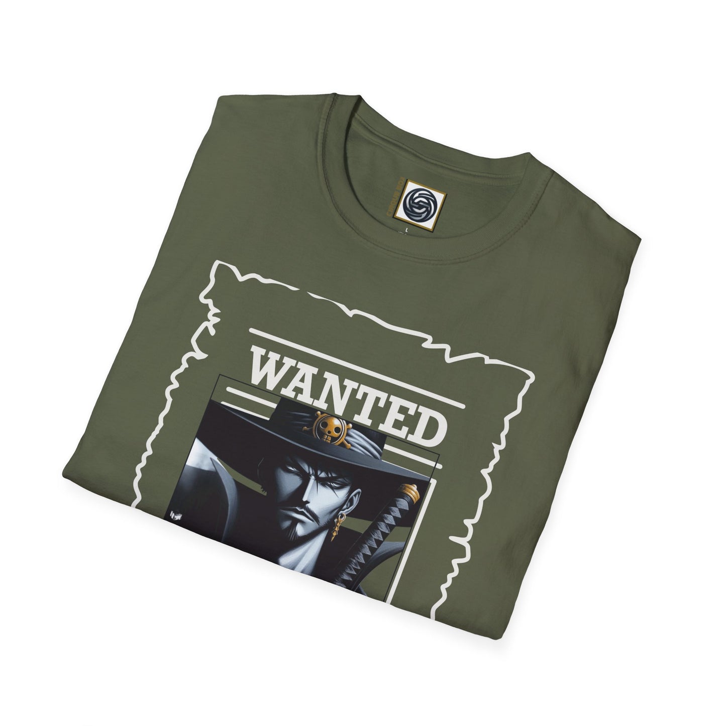 Unisex Softstyle /wanted Graphic Design T-Shirt