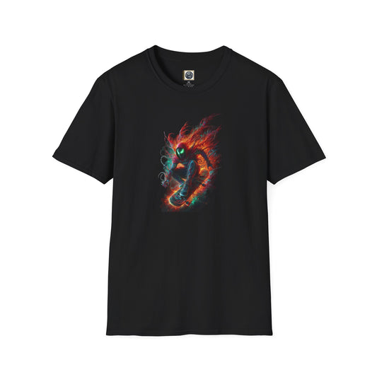 Unisex Softstyle T-Shirt Spawn Graphic Design