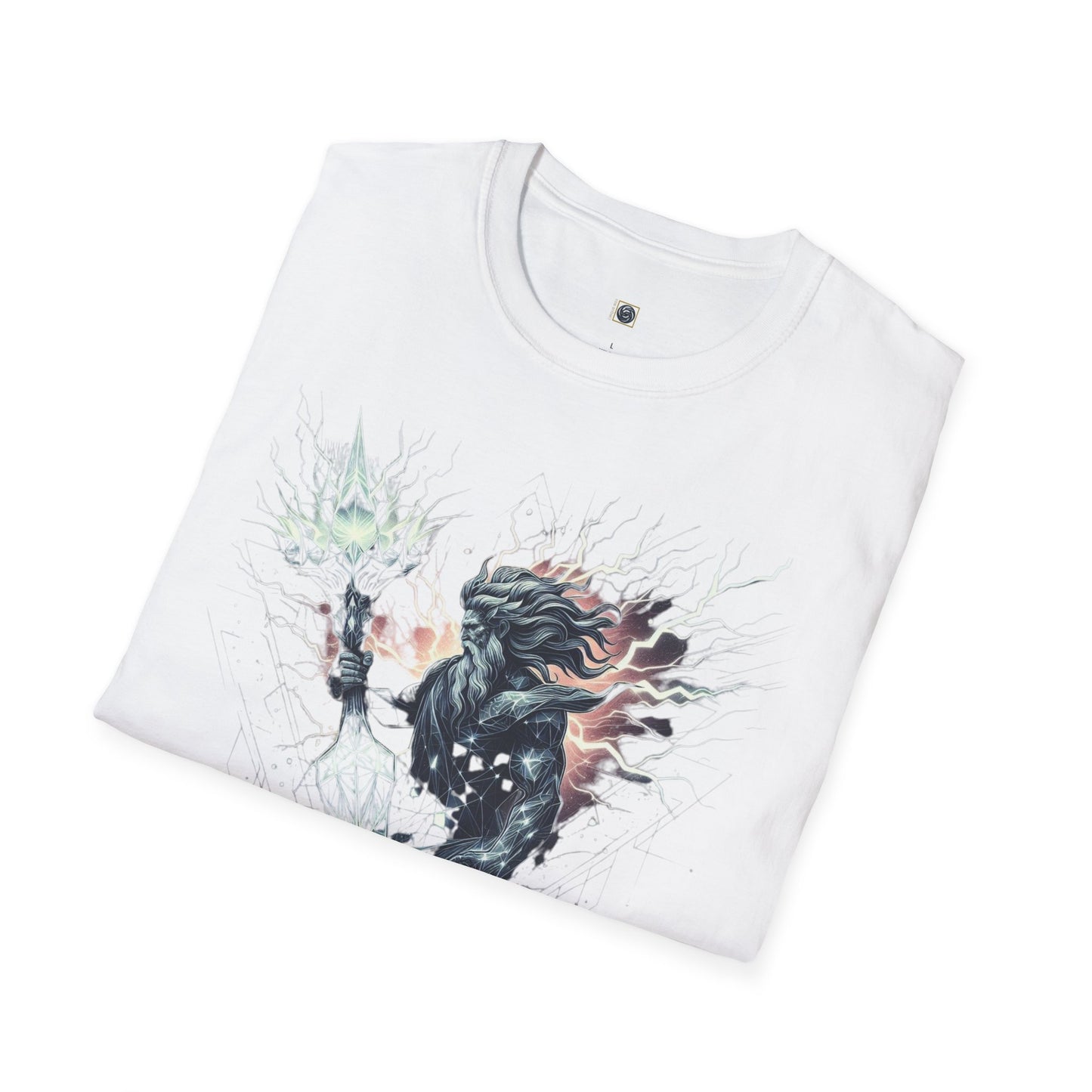 Unisex Softstyle T-Shirt  Zeus Graphic Design