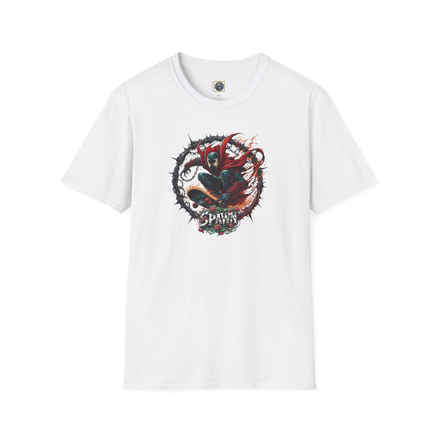 Unisex Softstyle T-Shirt Spawn Graphic Design