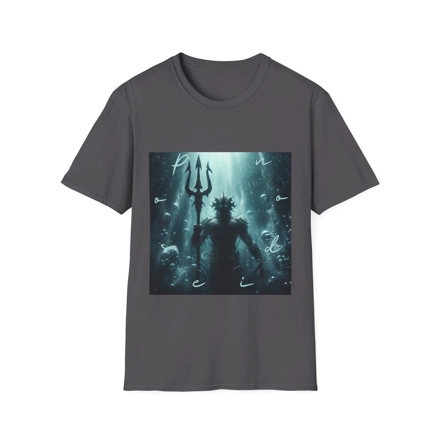 Unisex Softstyle T-Shirt Poseidon Graphic Design