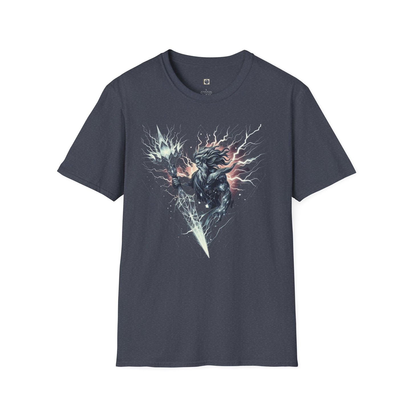 Unisex Softstyle T-Shirt  Zeus Graphic Design