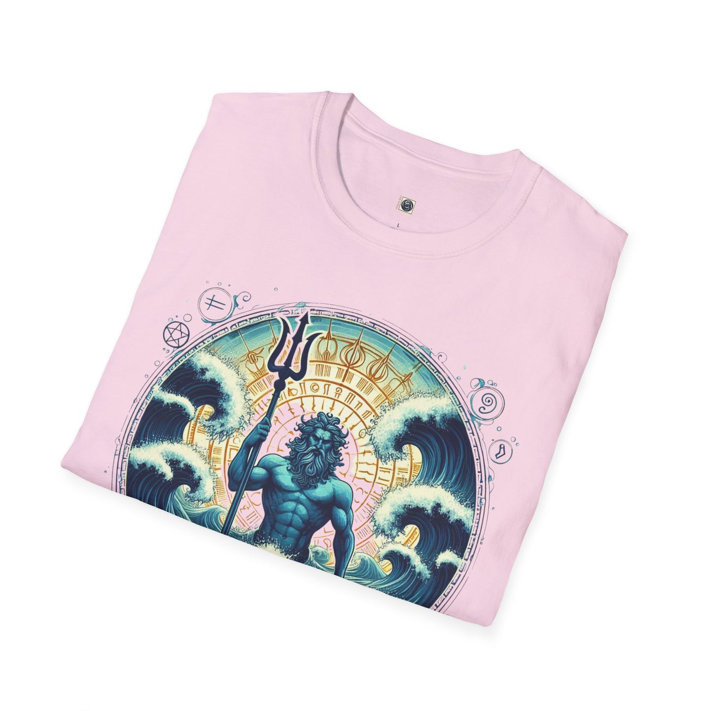 Unisex Softstyle  Poseidon Graphic Design T-Shirt