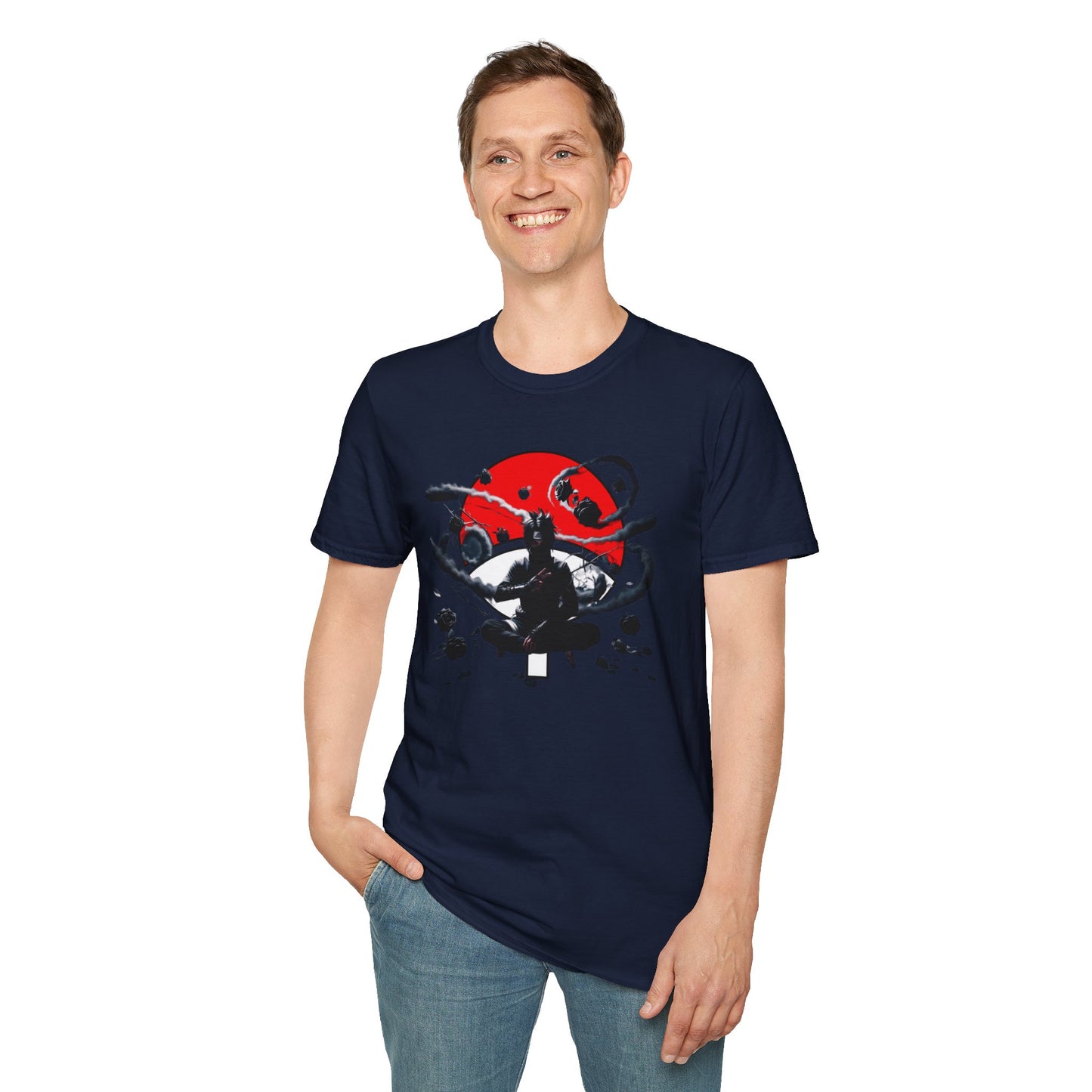 Unisex Softstyle Sasuke Graphic Design T-Shirt