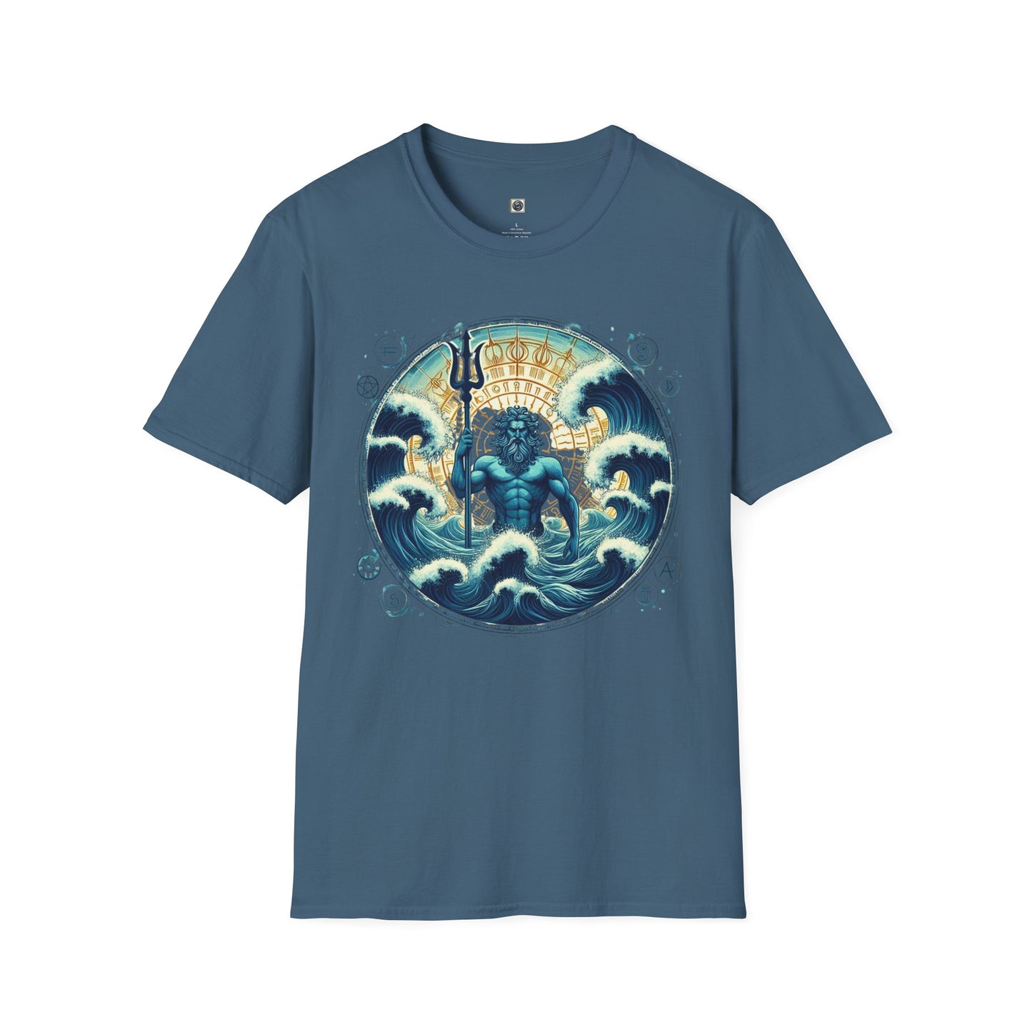 Unisex Softstyle  Poseidon Graphic Design T-Shirt