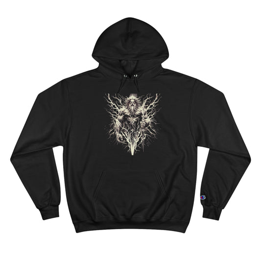 Champion Hoodie  Zeus Graphic Design