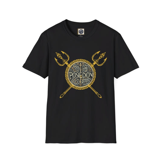 Unisex Softstyle T-Shirt Poseidon Graphic Design