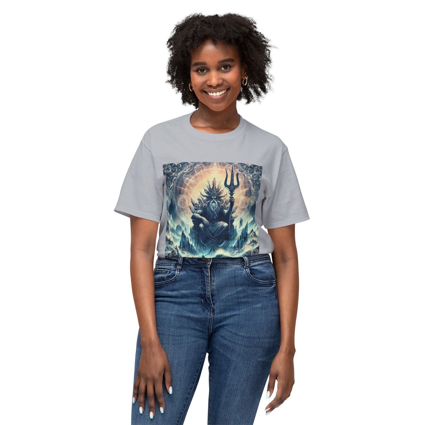 Unisex HD Cotton™Poseidon Grapihc Design  T-shirt