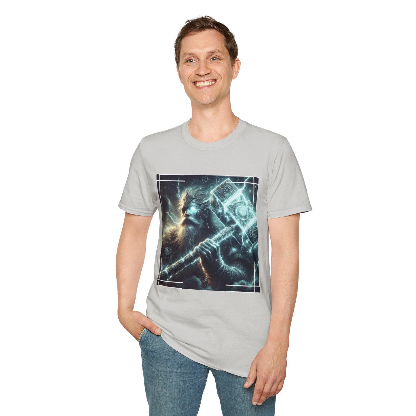 Unisex Softstyle T-Shirt Graphic Design Odin