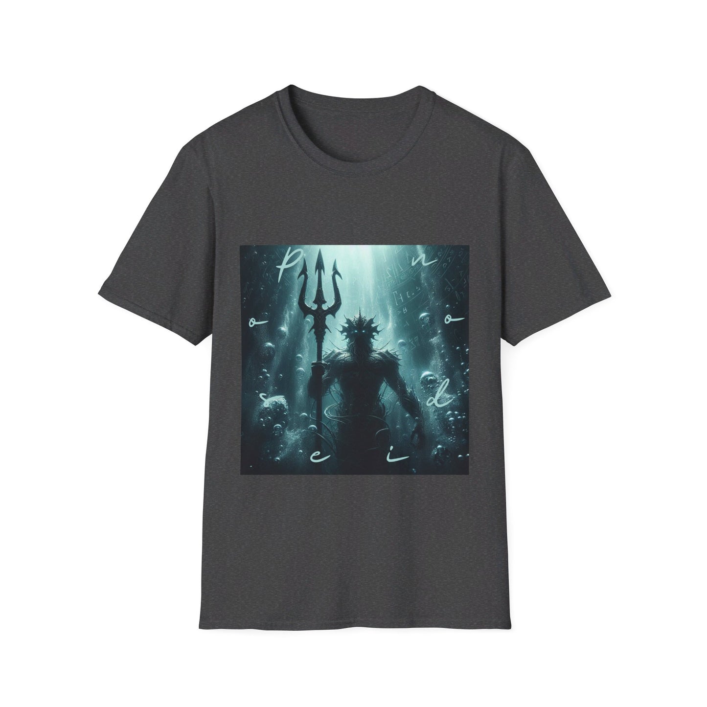 Unisex Softstyle T-Shirt Poseidon Graphic Design