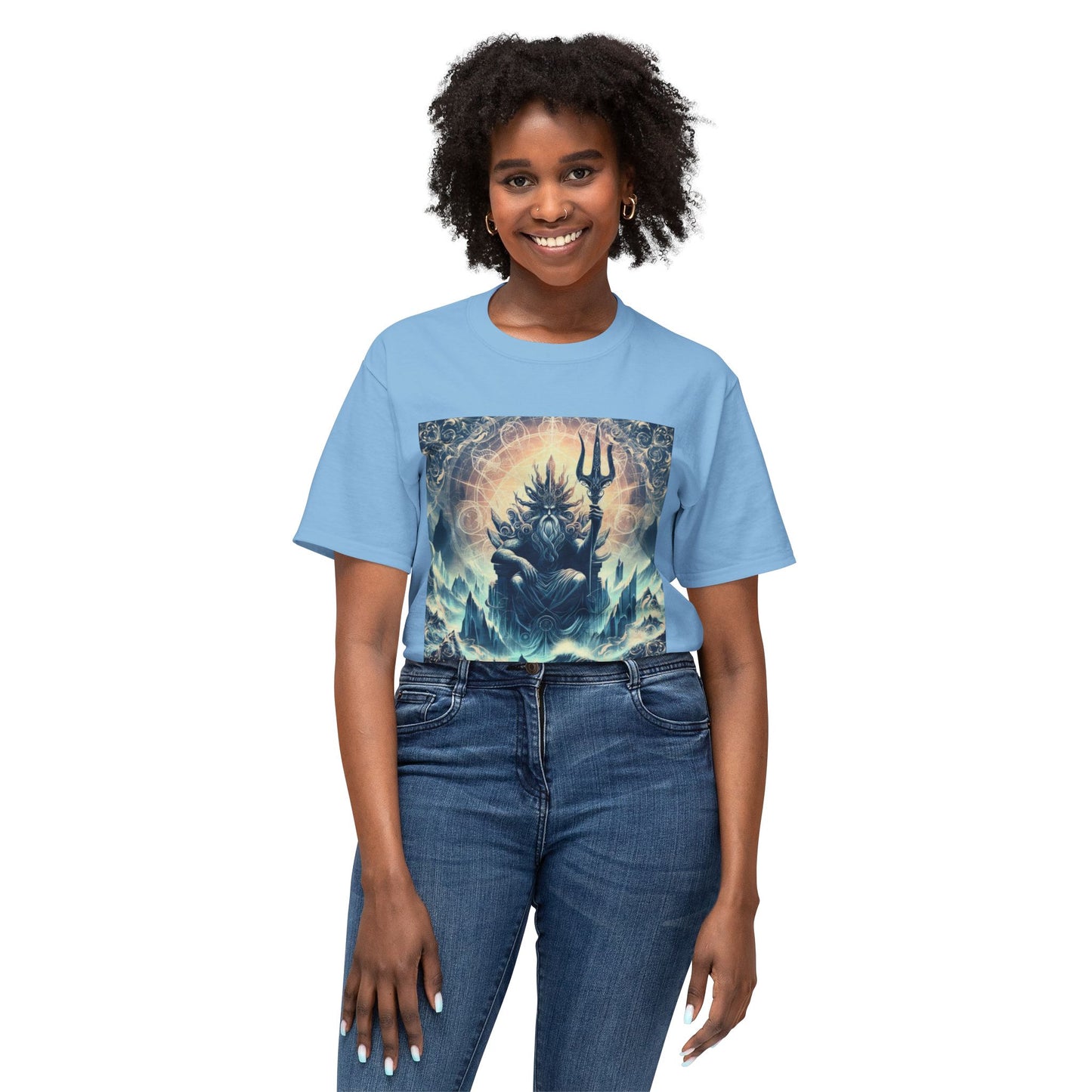 Unisex HD Cotton™Poseidon Grapihc Design  T-shirt