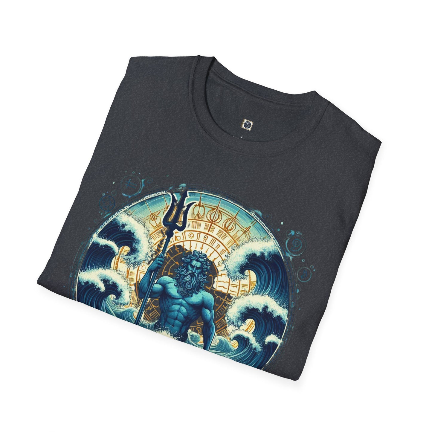 Unisex Softstyle  Poseidon Graphic Design T-Shirt