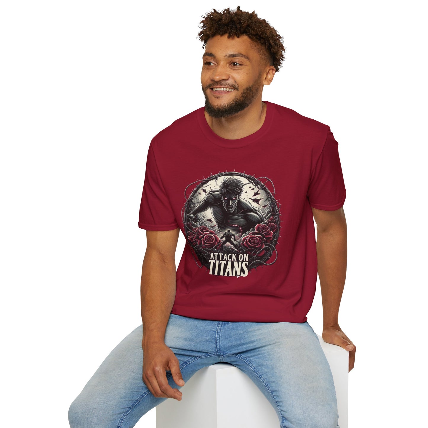 Unisex Softstyle T-Shirt Attack On Titan