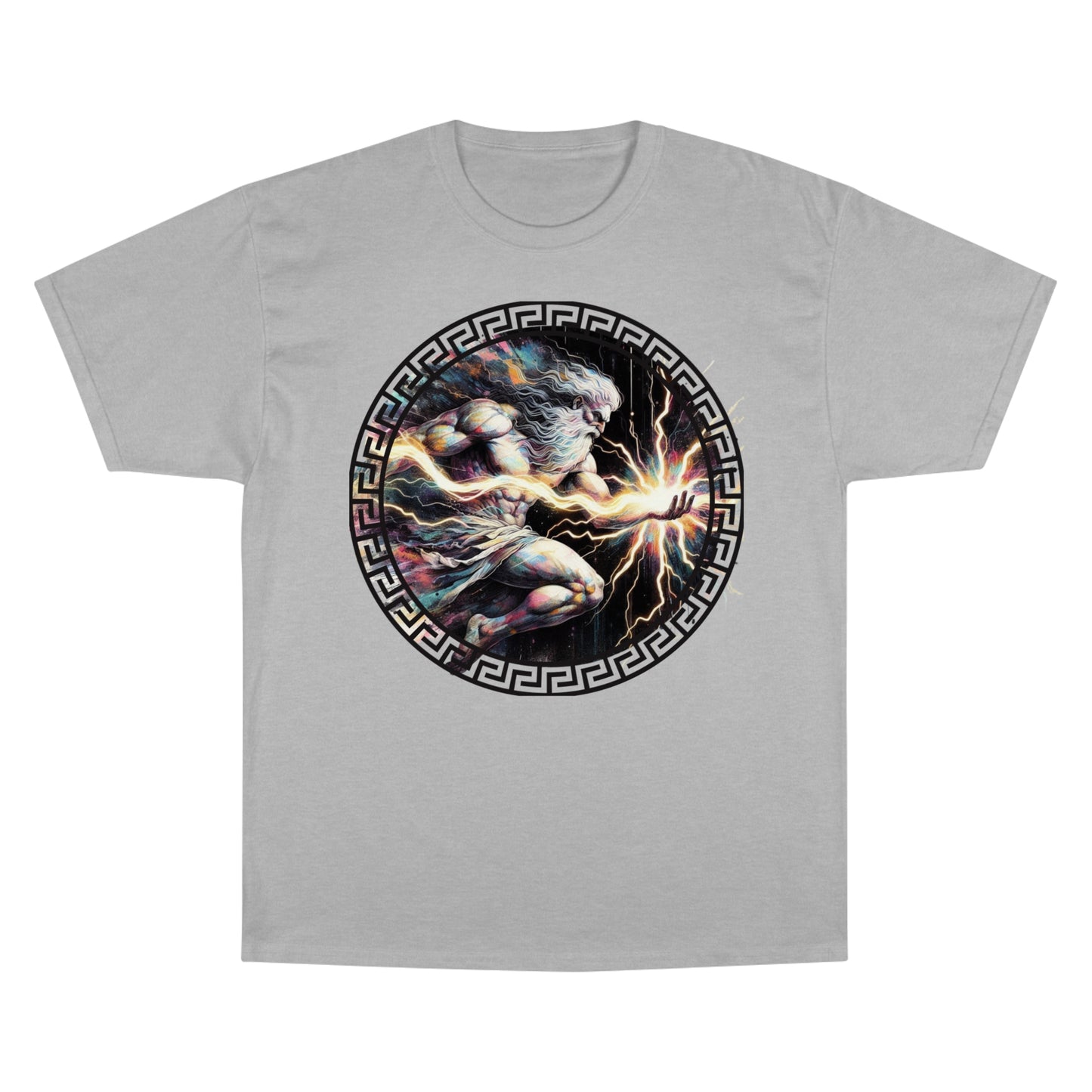 Champion T-Shirt Zeus Graphic Design