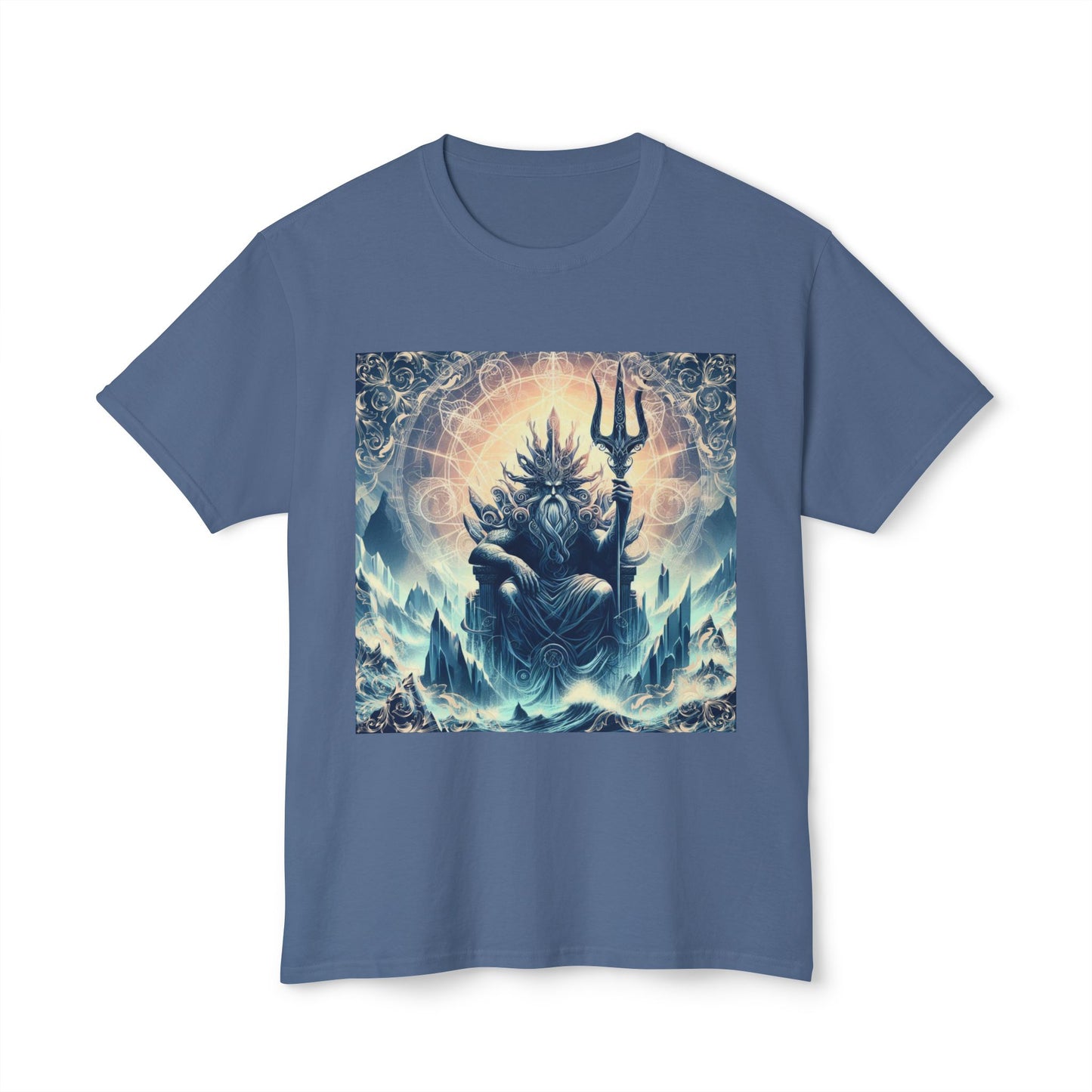 Unisex HD Cotton™Poseidon Grapihc Design  T-shirt