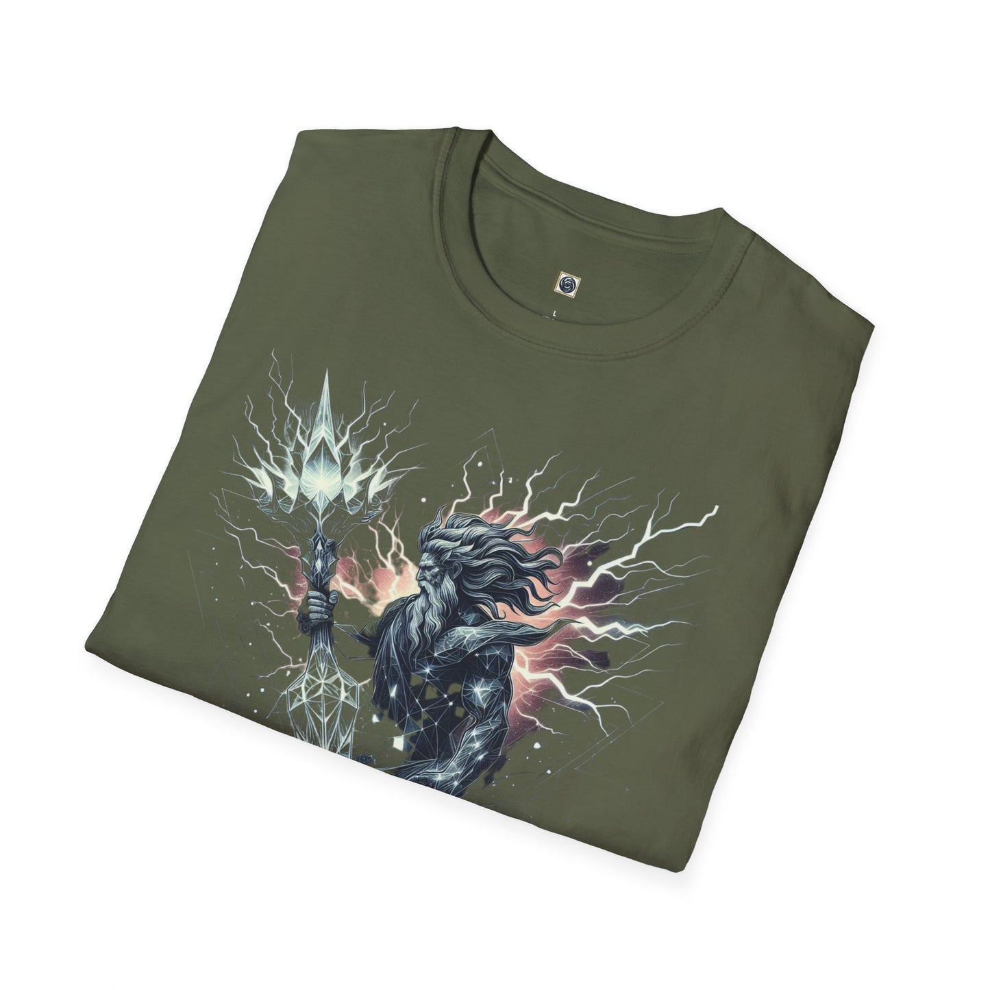 Unisex Softstyle T-Shirt  Zeus Graphic Design