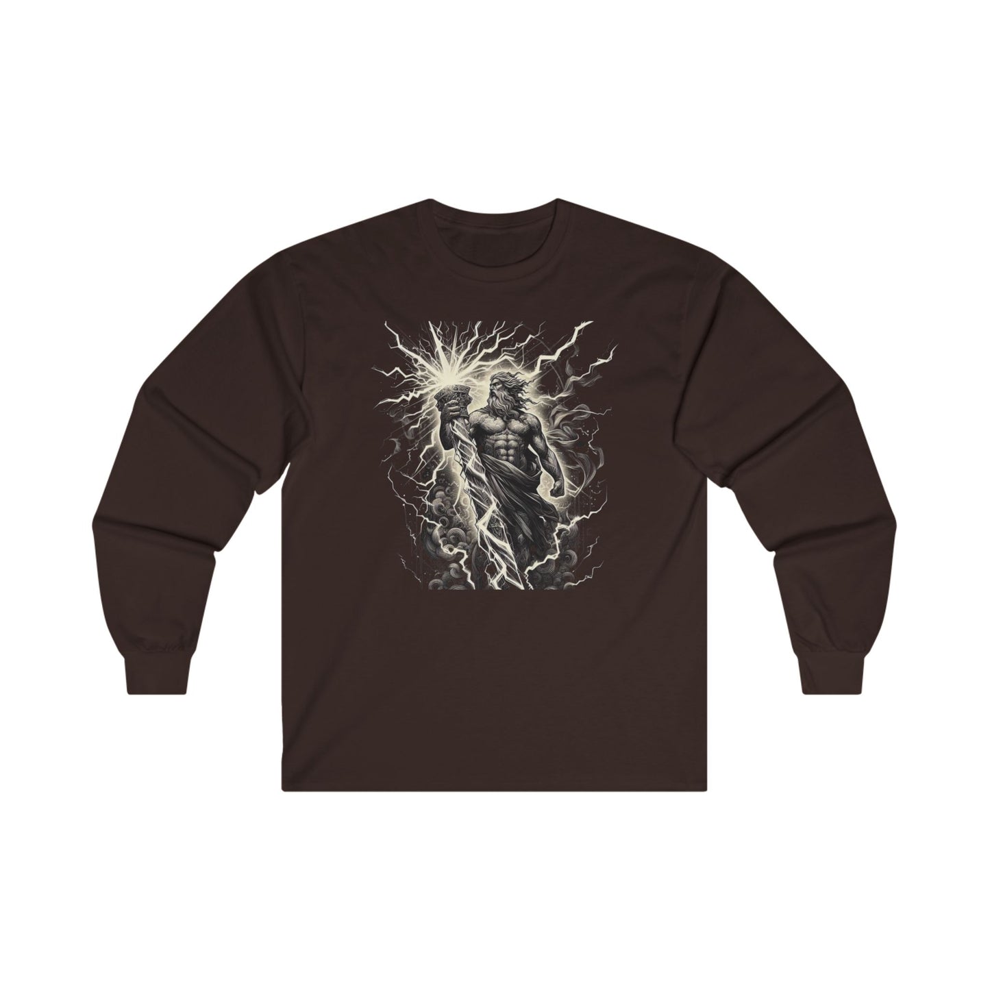 Unisex Ultra Cotton Long Sleeve Tee  Zeus Graphic Design