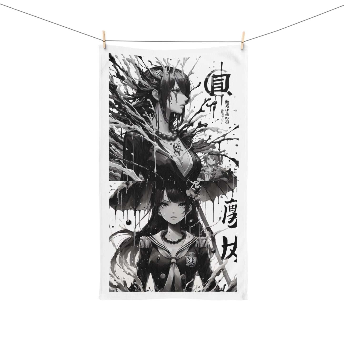 Hand Towel Nico Robin Graphic Design