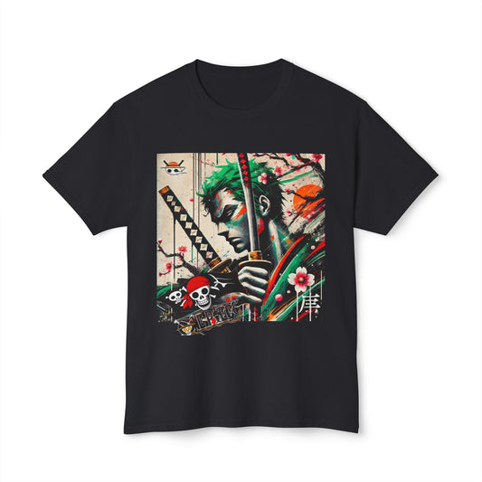 Unisex HD Cotton™ T-shirt  One Piece Zoro Graphics