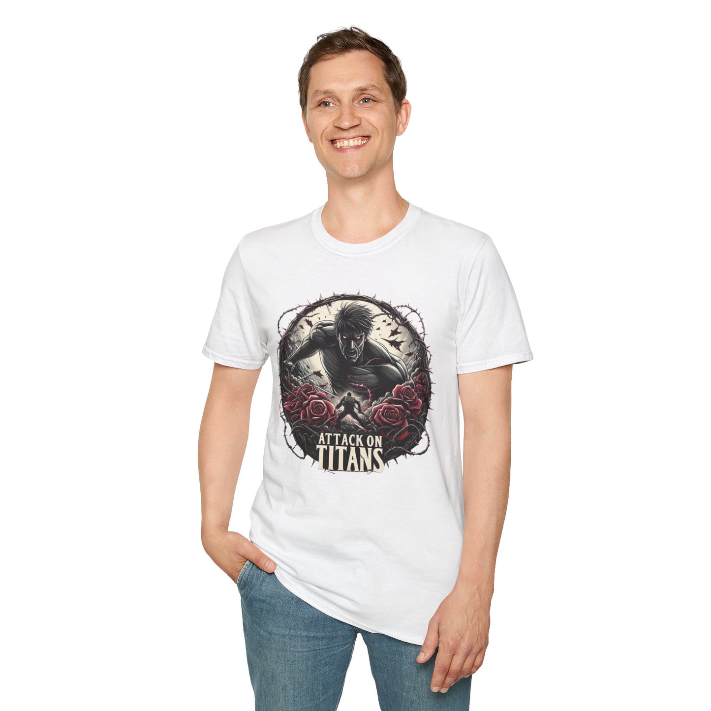 Unisex Softstyle T-Shirt Attack On Titan