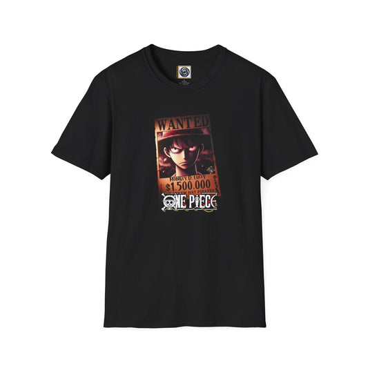 Unisex Softstyle  Wanted Luffy Graphic T-shirt