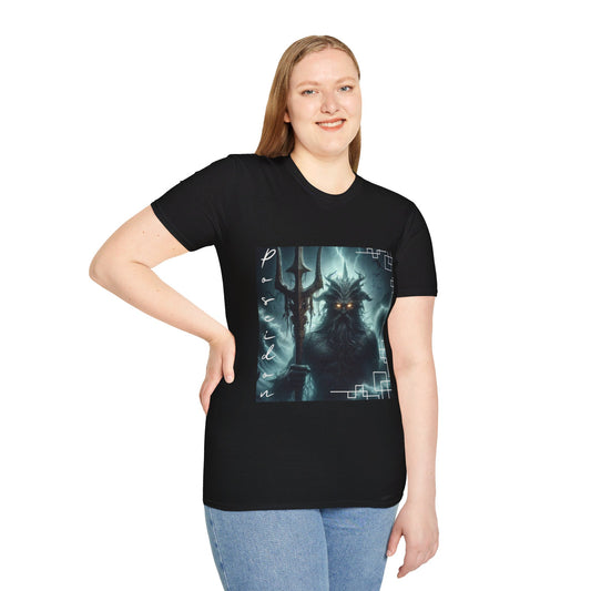 Unisex Softstyle T-Shirt Poseidon Graphic Design