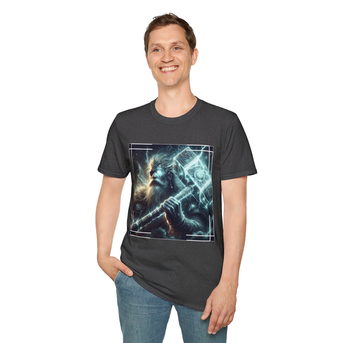 Unisex Softstyle T-Shirt Graphic Design Odin