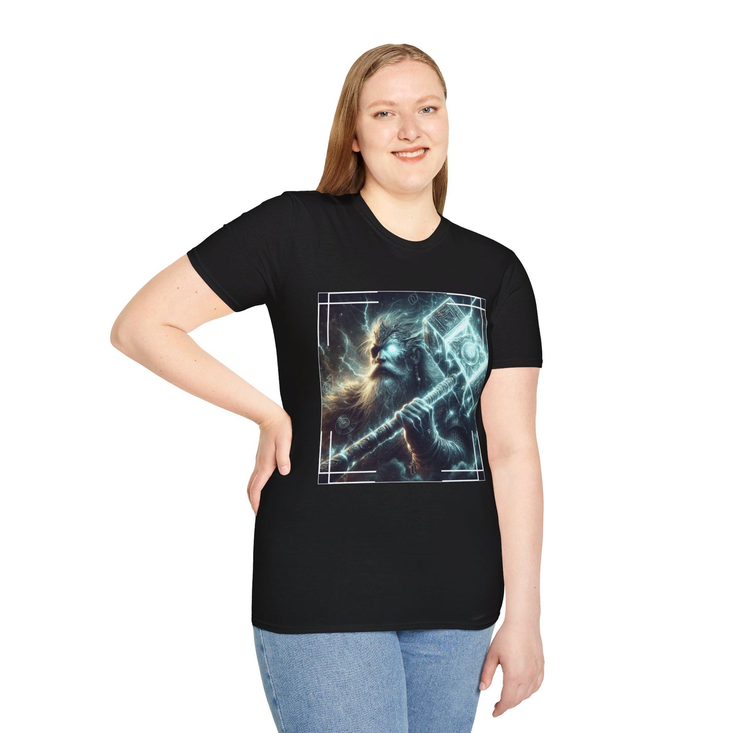 Unisex Softstyle T-Shirt Graphic Design Odin