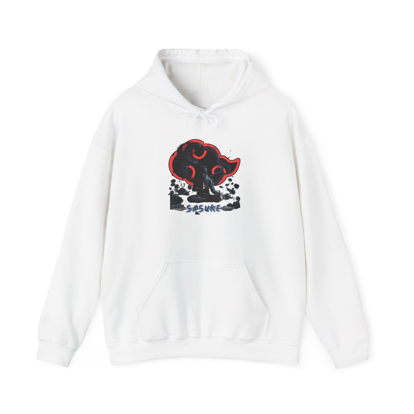 Unisex Heavy Blend™ Hooded Sweatshirt Sasuke Graphic Design