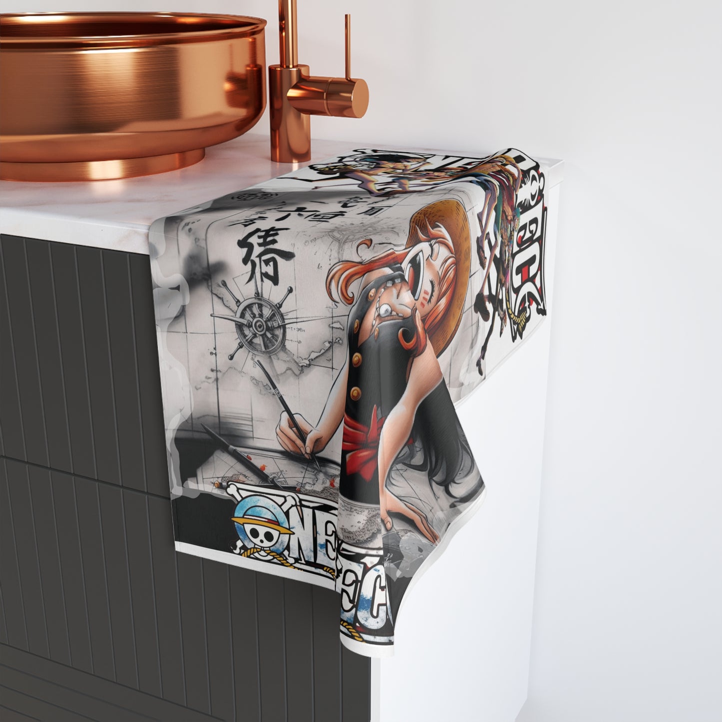 Hand Towel One Piece Graphic Design