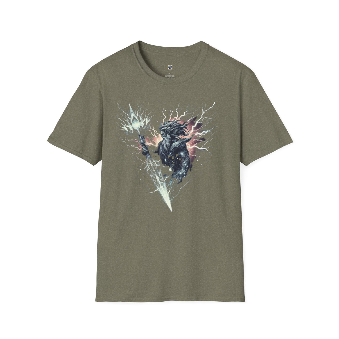 Unisex Softstyle T-Shirt  Zeus Graphic Design