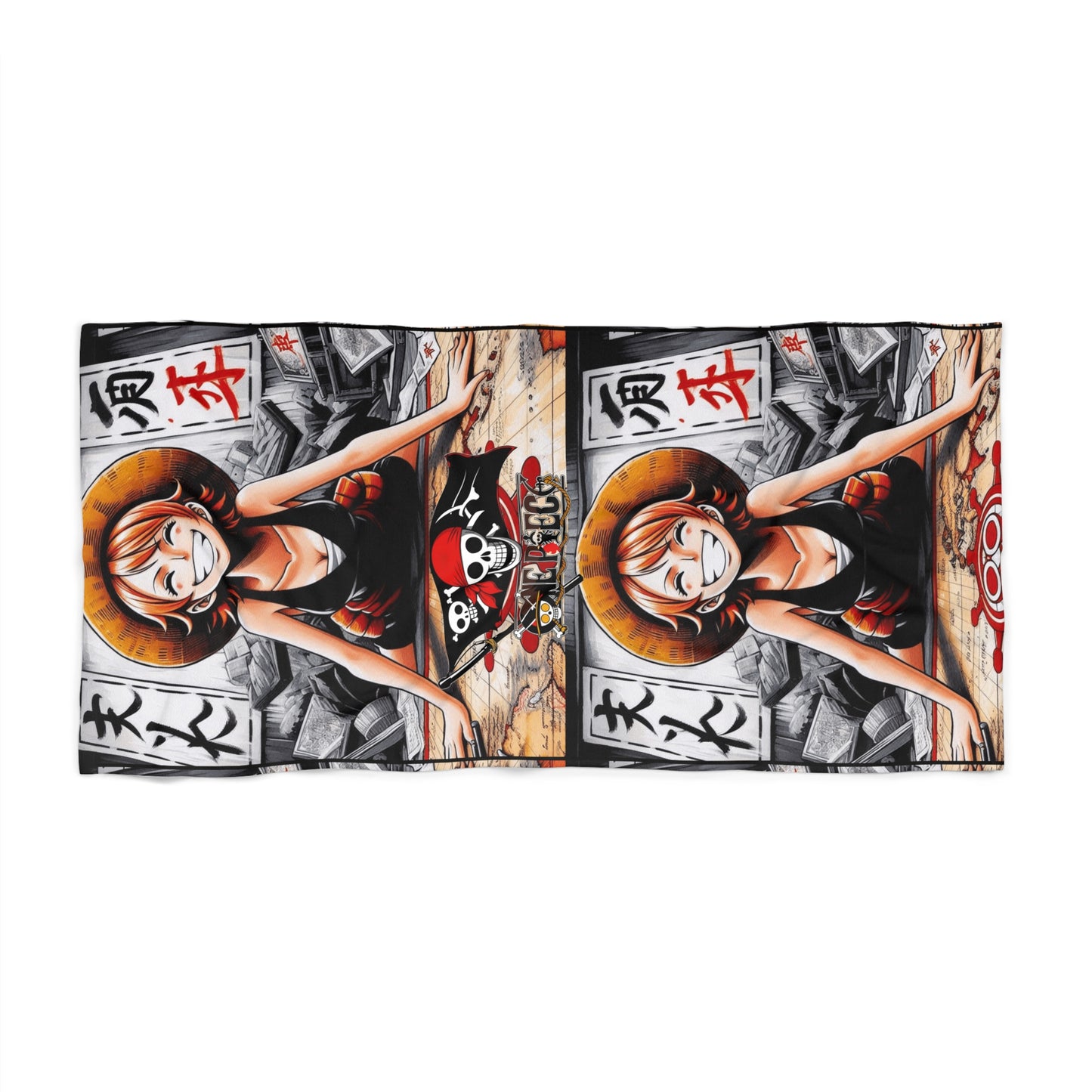 Beach Towel One Piece Nami Graphic design